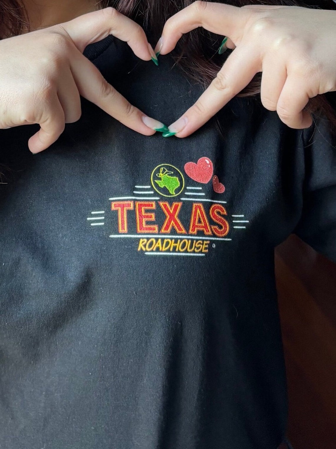 Texas Roadhouse Custom Love Shirt Custom Texas Roadhouse Uniform Etsy