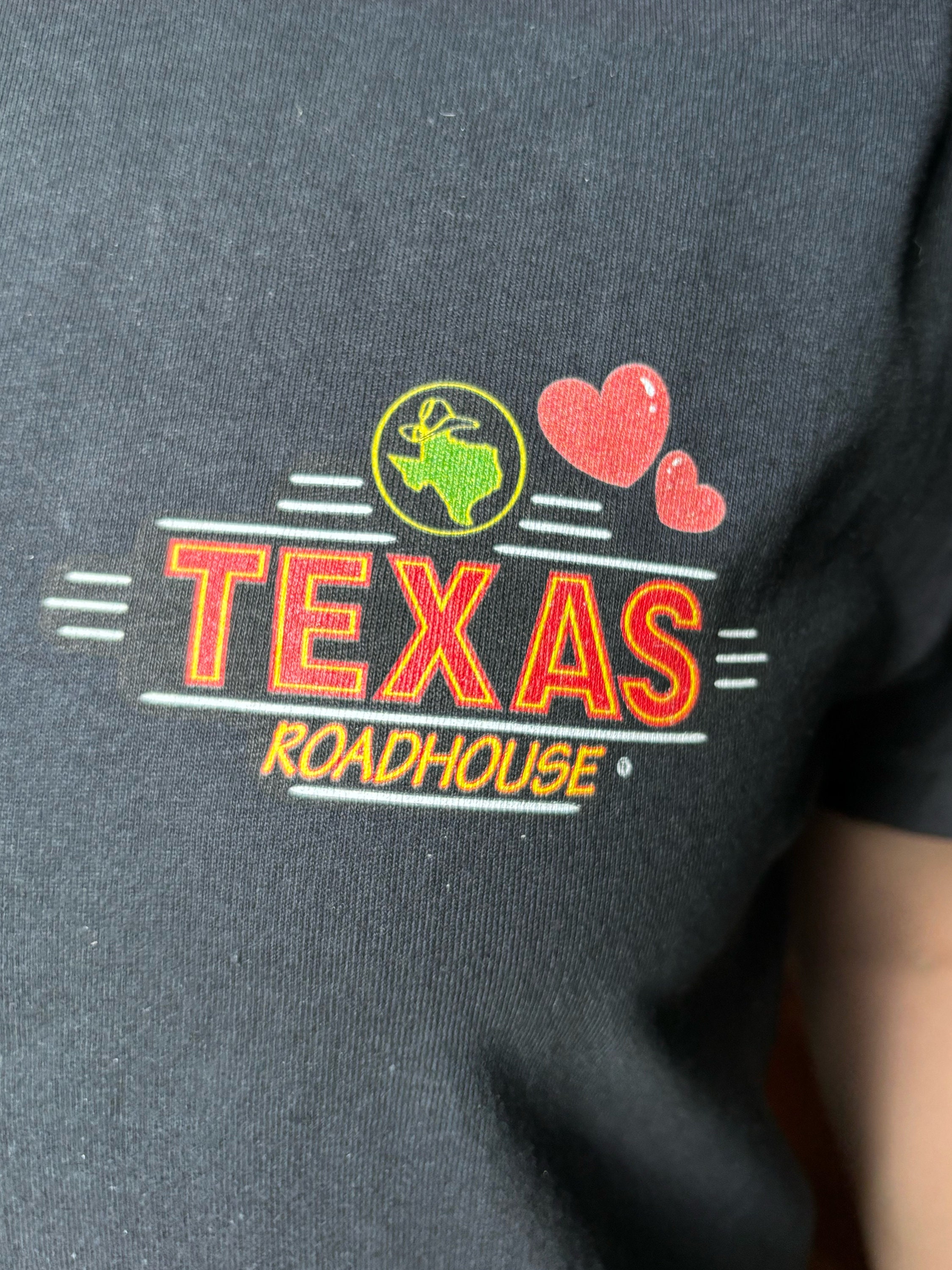 Texas Roadhouse Custom Love Shirt Custom Texas Roadhouse Uniform Etsy