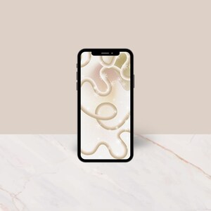 iPhone Wallpaper, Android, Swirly Wallpaper, Neutrale Farben