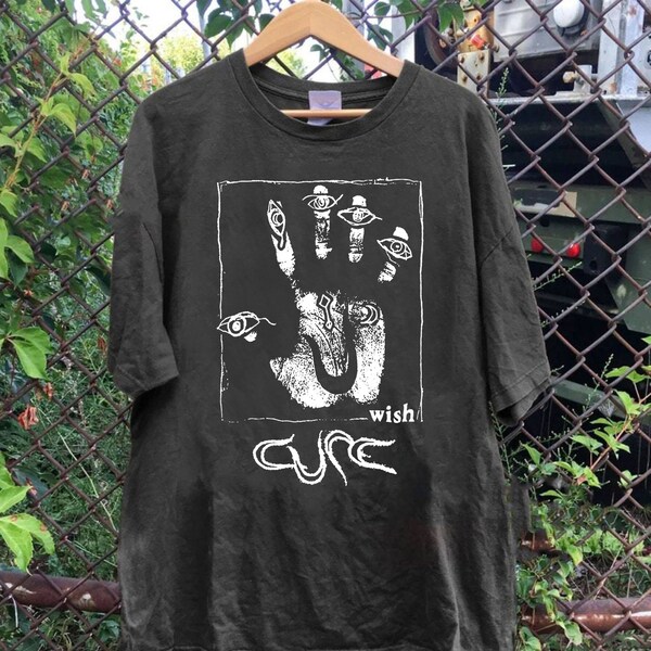 vintage The Cure Band Wish Album Chemise, The Cure Rock Band Chemise, The Cure Merch, The Cure Album Tee, The Cure Gift For Men