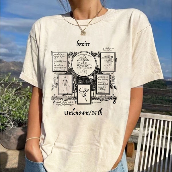 Hozier Band Vintage Shirt, From Eden Album Graphic Tee, Unreal Unearth Tour 2023 shirt, Hozier Shirt, Funny Hozier Album Shirt Gift For Men