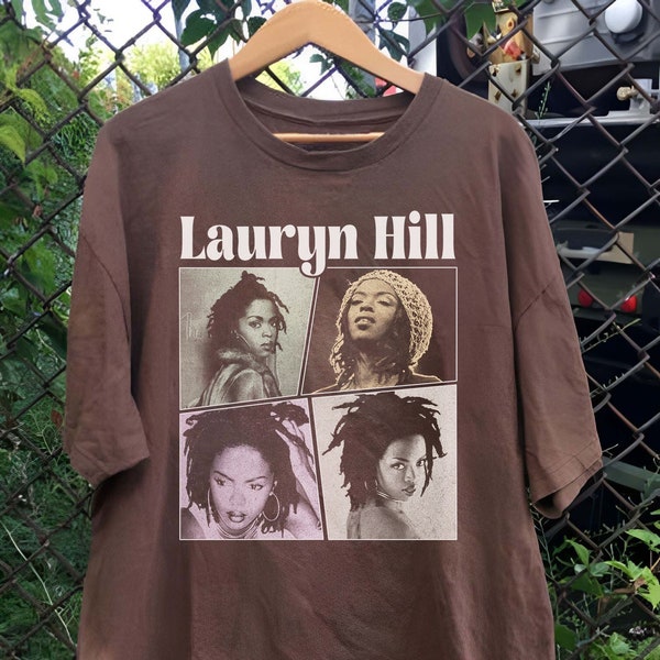 Vintage Lauryn Hill Rapper 90s Shirt, Lauryn Hill Tour Shirt, Erykah Badu Shirt, Lauryn Hill Album Shirt, Gift Fans Vintage Shirt