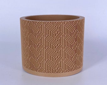 VENICE : 3D Printed Wood - Sustainably Made - Pot Planter
