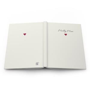 Cuaderno personalizado con renglones Cuaderno neutro Cuaderno sencillo Cuaderno de tapa dura personalizado Regalo Cuaderno sencillo Estética neutra Cuaderno personalizado