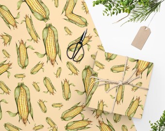 Corn Wrapping Paper - Etsy