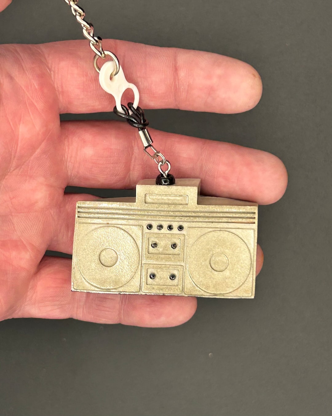 Boombox Keychain Etsy