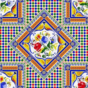Sicilian Style Silky Satin Fabric (Printed on Different Types of Fabric)-sh