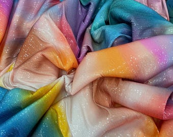 Ombre Sequin Fabric: Flexible Evening Dress Material