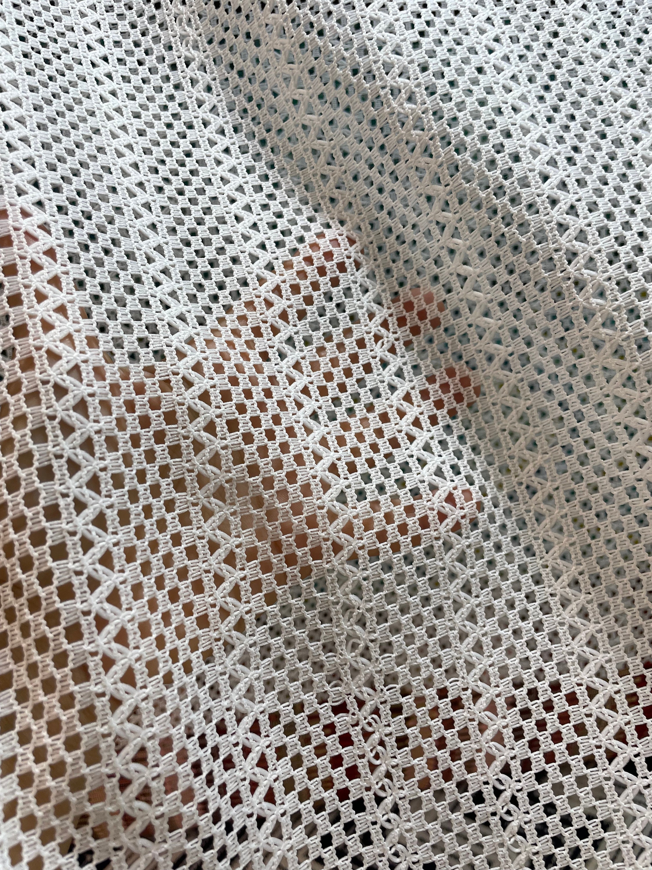 Mesh Knit Fabric by the Yard , Flexible Ecru Fabric - Dressing Fabric-mb-nv  - Etsy
