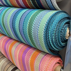 Mesh Knitted Fabric--Beach Dress Fabric - Dressing Fabric-nv