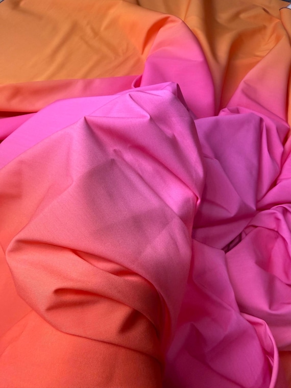 orange pink dress material Belen Pink and Orange Evening Dresses XXXL / Pink and Orange