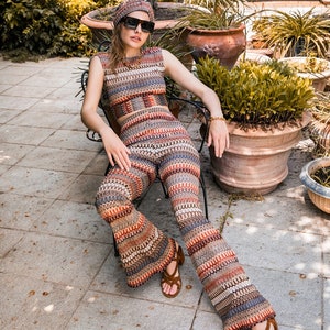 Knitted Fabric: Dress Pants Style Elegance (1.64 Yard)