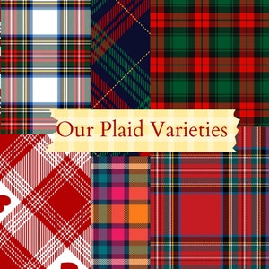 Plaid Varieties (Fabric Type is Linen. Suitable for Dress, Skirt, Pants, Shirt, Pajamas, home textile tablecloth, pillowcase, sofa)