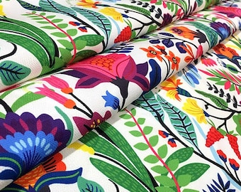 Floral Upholstery Fabric: Mini Flower Print, Tablecloth, Outdoor Decor
