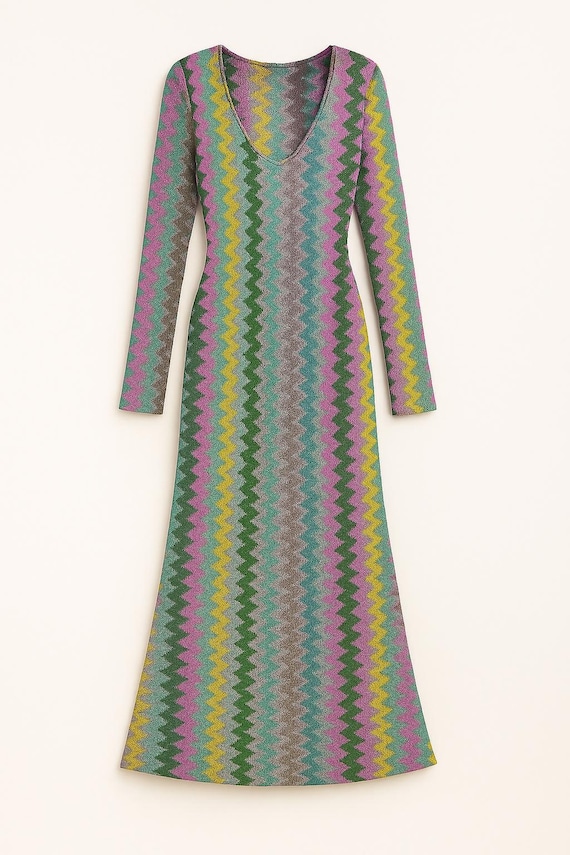 knit fabric for dresses Glitter ,Knit Fabric ,by the yard ,Jersey Stretch sequin midi dress