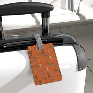 Darjeeling Limited Luggage Pattern Fan Art Mouse Pad for Sale by