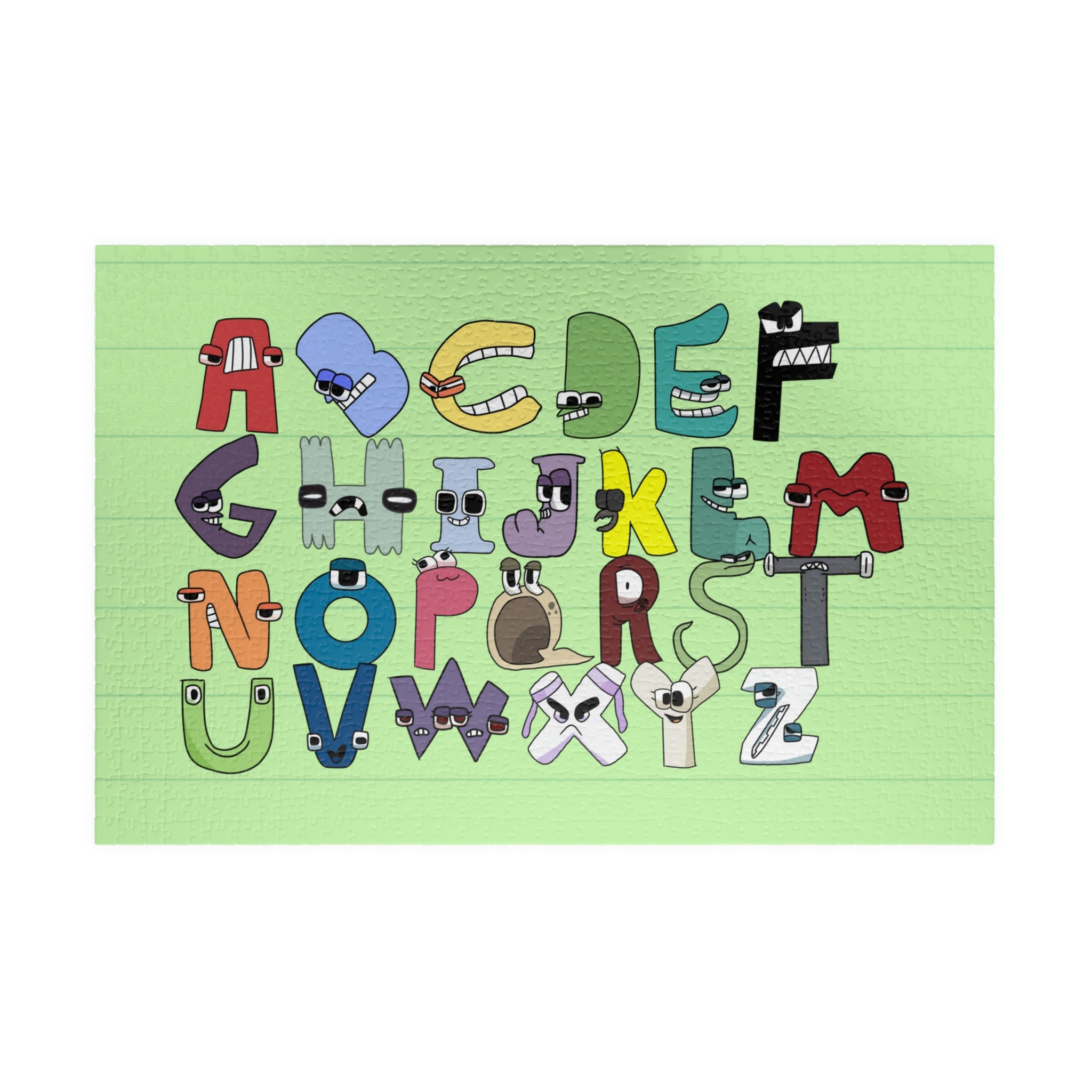 Alphabet Lore Heros  Art Board Print for Sale by TheBullishRhino