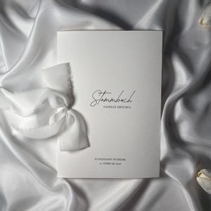 Libro de registro familiar | Carpeta de registro familiar | Libro de bodas personalizado | Aile Cüzdani (no apto para fundas de plástico transparente)