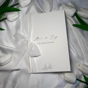 Dini Nikah Belgesi | Islamitisch huwelijkscertificaat | Huwelijkscertificaat | Gepersonaliseerd