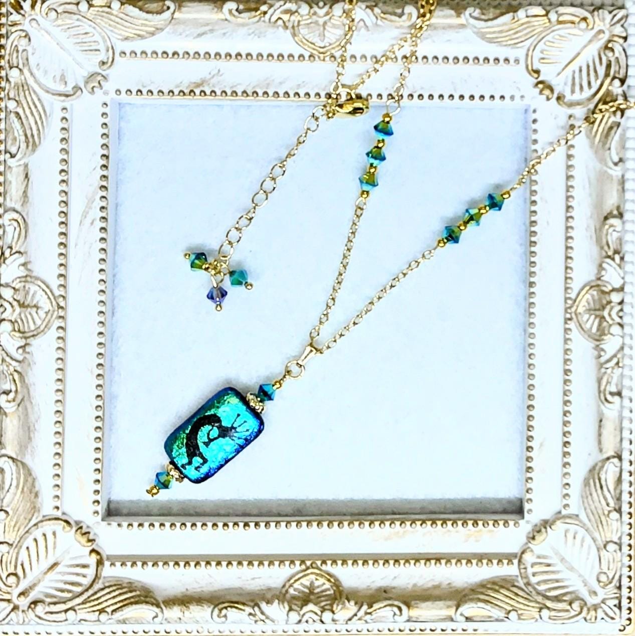 14kgfブラックカラーu0026ピンクパープルオパールピアス ANGEL AURA VENUSIAN PINK アンダラクリスタル美原石(オパレッセント