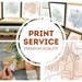 see more listings in the Print Service section