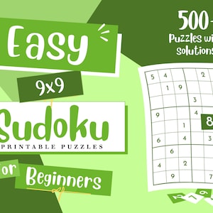 Sudoku-afdrukbare puzzels: 500+ eenvoudige Sudoku-puzzels met oplossingen | Download eenvoudige Sudoku-puzzels