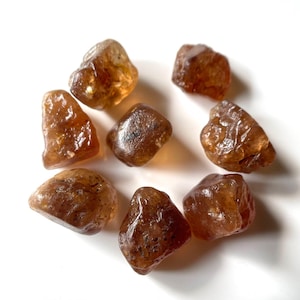 8 Pieces-Imperial Topaz-Natural Rough, 14-16 MM, Healing Crystal Raw, Imperial Topaz Raw Gemstone, For Jewelry Making, Raw Material