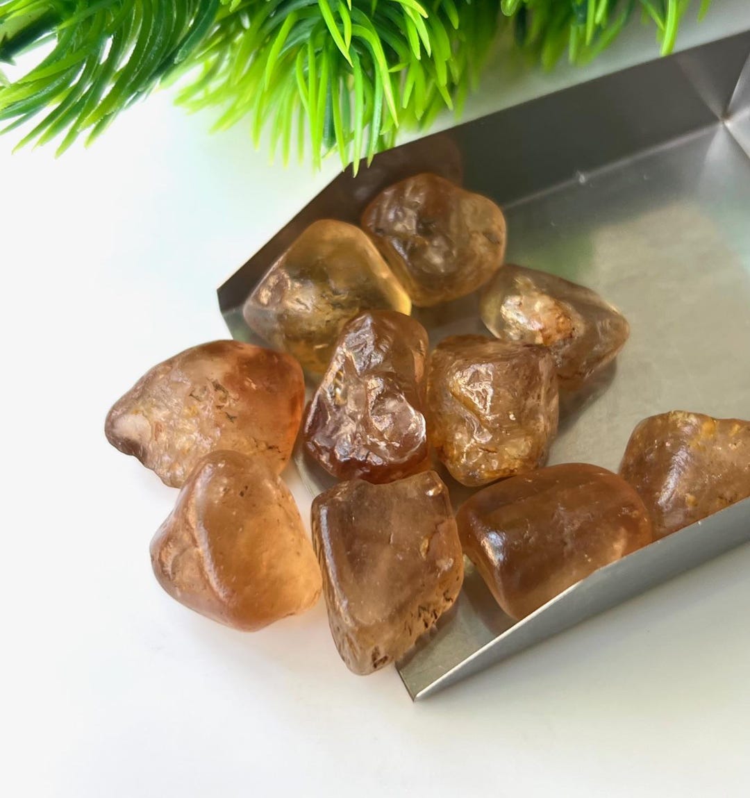 10 AAA Golden Topaz Rough Gemstones: Raw Healing Crystals (15-20 MM) - Etsy