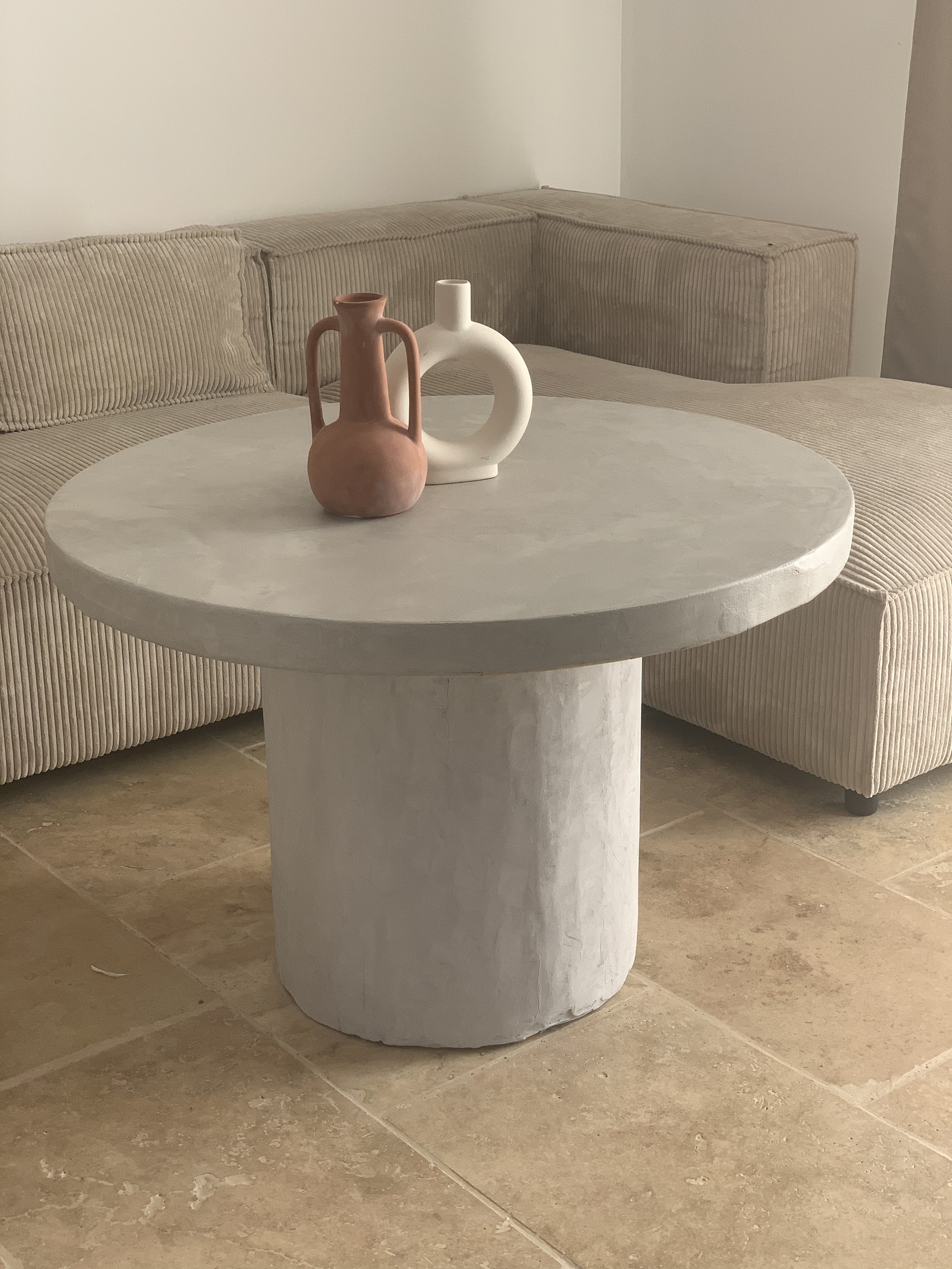 Concrete Effect Coffee Table Etsy UK