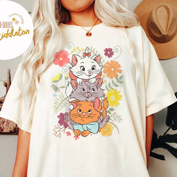 Disney The Aristocats Shirt, Disney The Aristocats Shirt, Disney Marie Cat Shirt, Disney World Shirt, Magic Kingdom Family Shirt