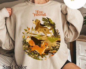 Disneyland fox livlyness and the hound sweatshirt