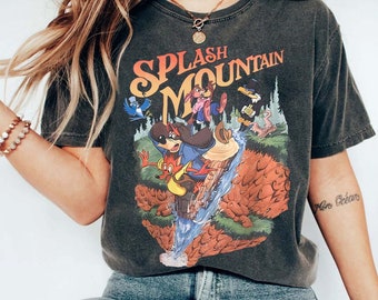 Retro Disneyland Splash Mountain Shirt, Disney Splash Mountain shirt, Vintage Disneyland Shirt, Disney Group Shirt, Disney Trip Shirt