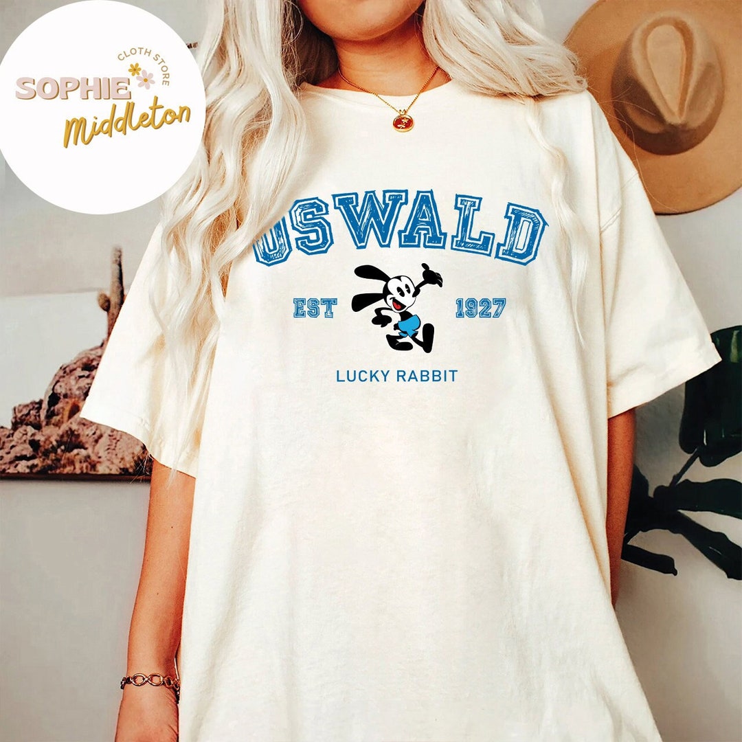 Disney Oswald the Lucky Rabbit Vintage Shirt, Disney Oswald Shirt