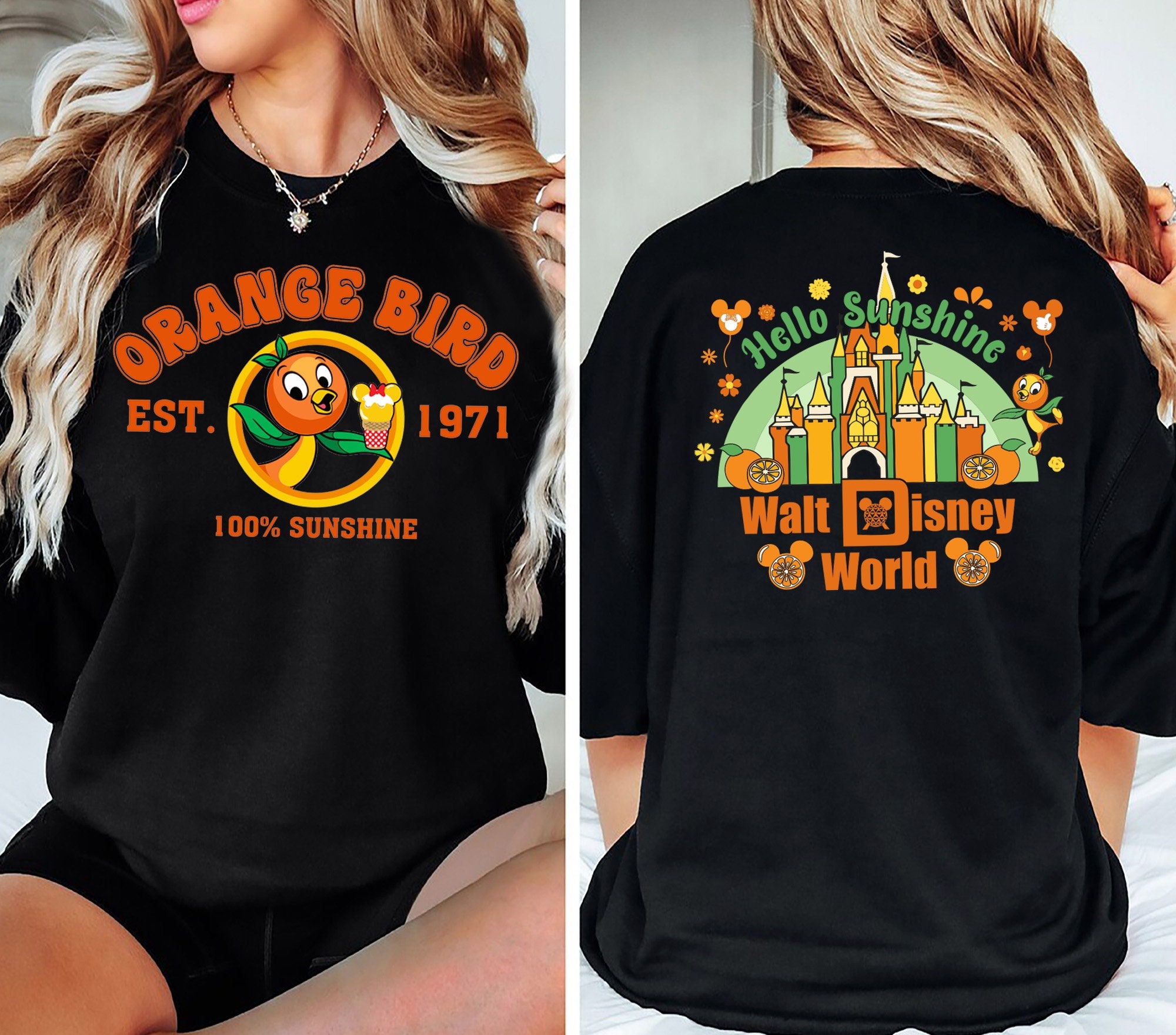 Disney Sunshine on My Mind Orange Bird Epcot Shirt, Disney Orange Bird Shirt, Flower and Garden Festival 2024