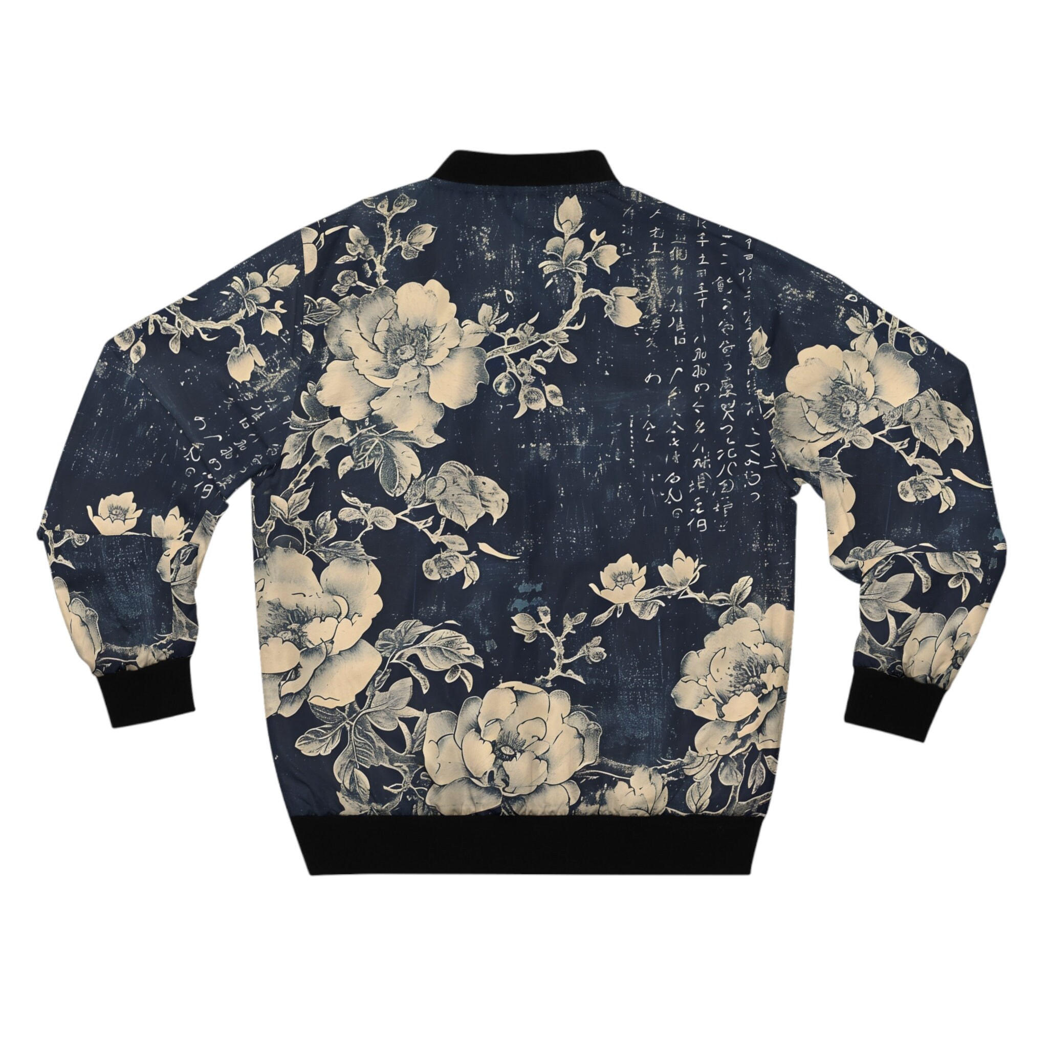 Vintage Japanese Art Men's Bomber Jacket (aop),japanese