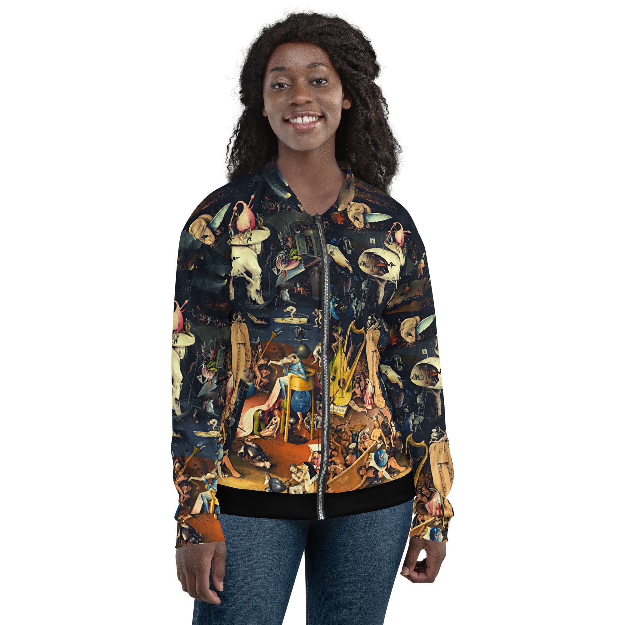 The Garden Of Earthly Delights, Hieronymus Bosch Bomber Jacket