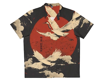 Vintage Japanese Men&#39;s Hawaiian Shirt (AOP)