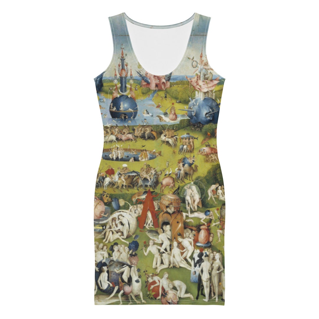 The Garden of Earthly Delights Dress Hieronymus Bosch All Over