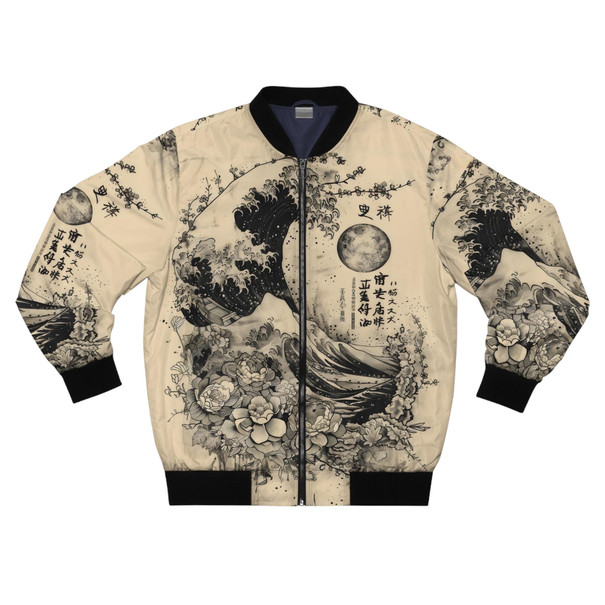 アート・デザイン・音楽 JAPANESE EMBROIDERED JACKETS VOL.1 Rare Vintage Japanese Souvenir Jacket Reversible Design Bird