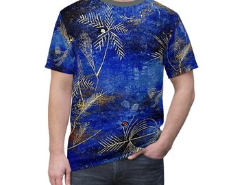 Contes de fées par Paul Klee T-shirt coupe-cousu unisexe, T-shirt esthétique intégral