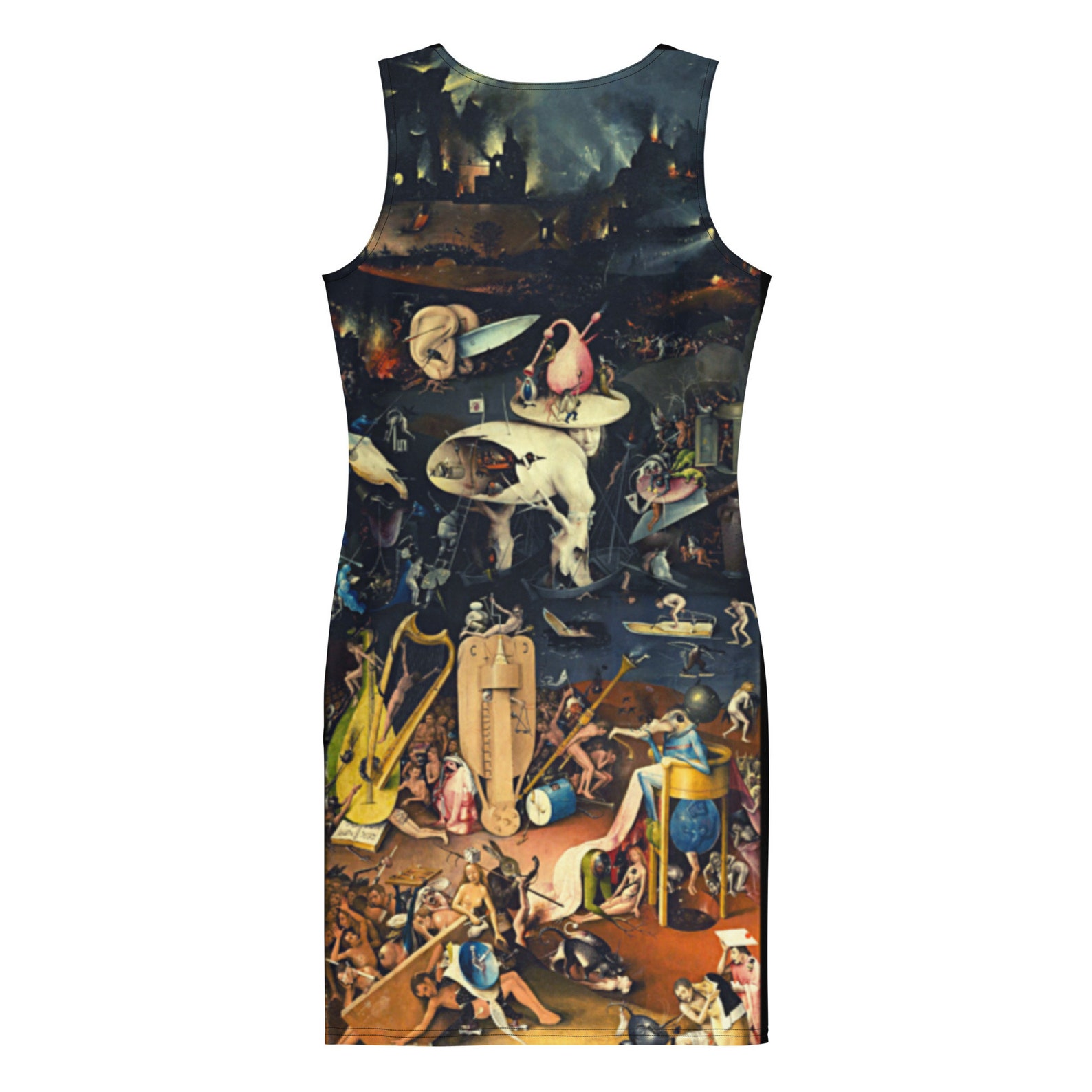 The Garden of Earthly Delights Dress Hieronymus Bosch All Over