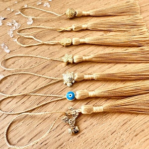 Joyería de aleación de zinc, marcapáginas con nombre, pompón marcapáginas, idea de regalo, ¡añade un toque a tu marcapáginas!
