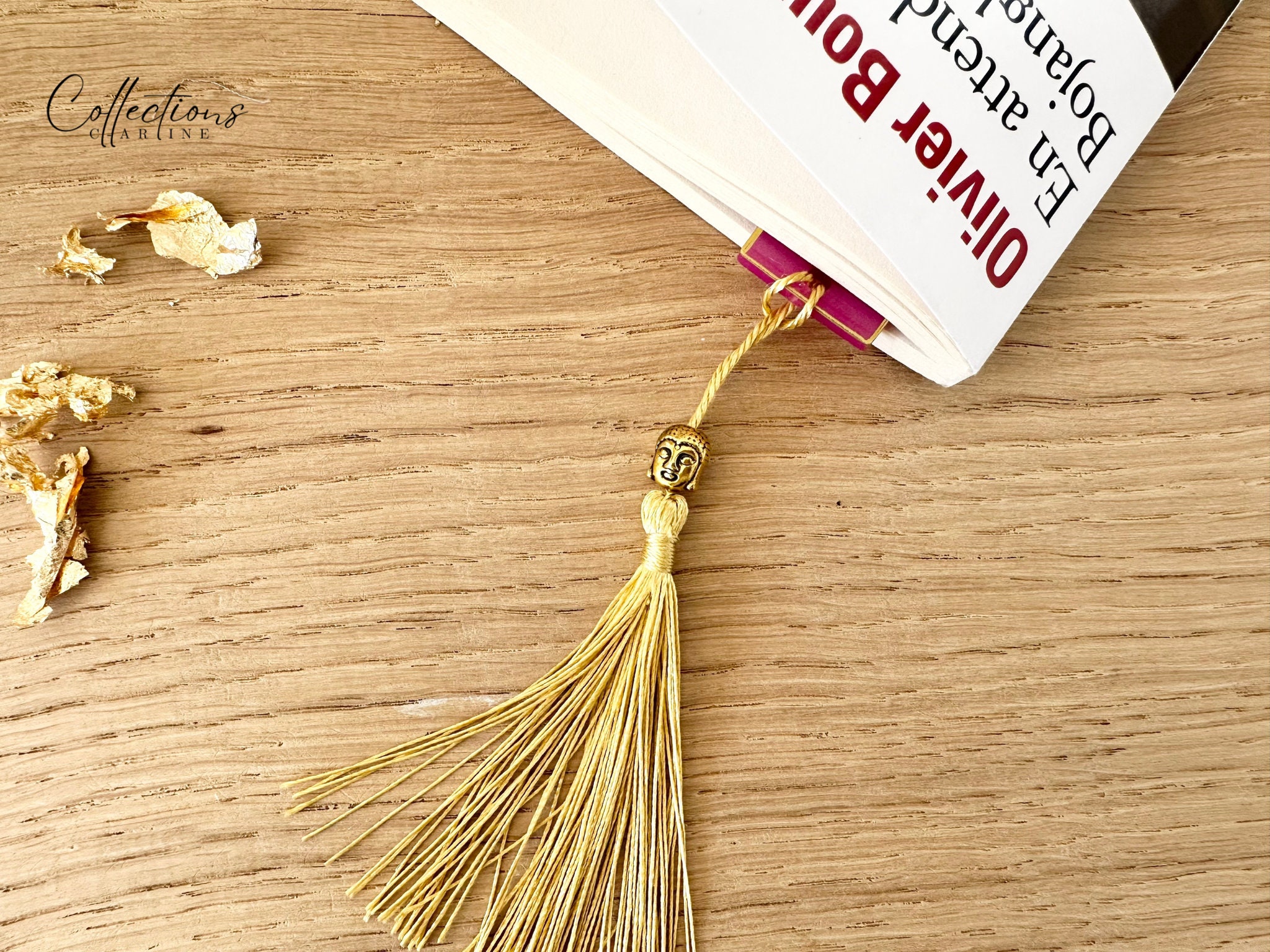 Marque-page Bois Personnalisé - Cadeau Future Mamie