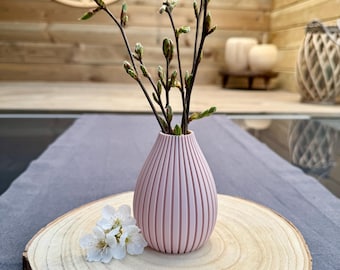 Vaso a righe in formato STL | Download per la stampa 3D