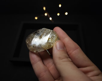 3 cristaux de quartz diamant Herkimer, 170 g
