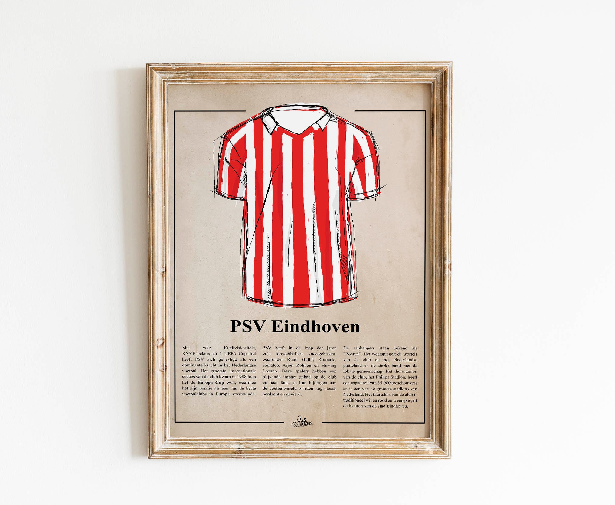 Plaats slim Vijfde PSV Print. Psvshirt Poster dutch Text. PSV Fan Art. PSV - Etsy
