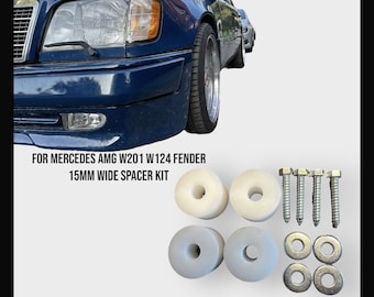 希少／当時物 AMGマフラー W201 W124 出口のみ メルセデス AMG W201 W124 15 mm ワイドフェンダースペーサーキット
