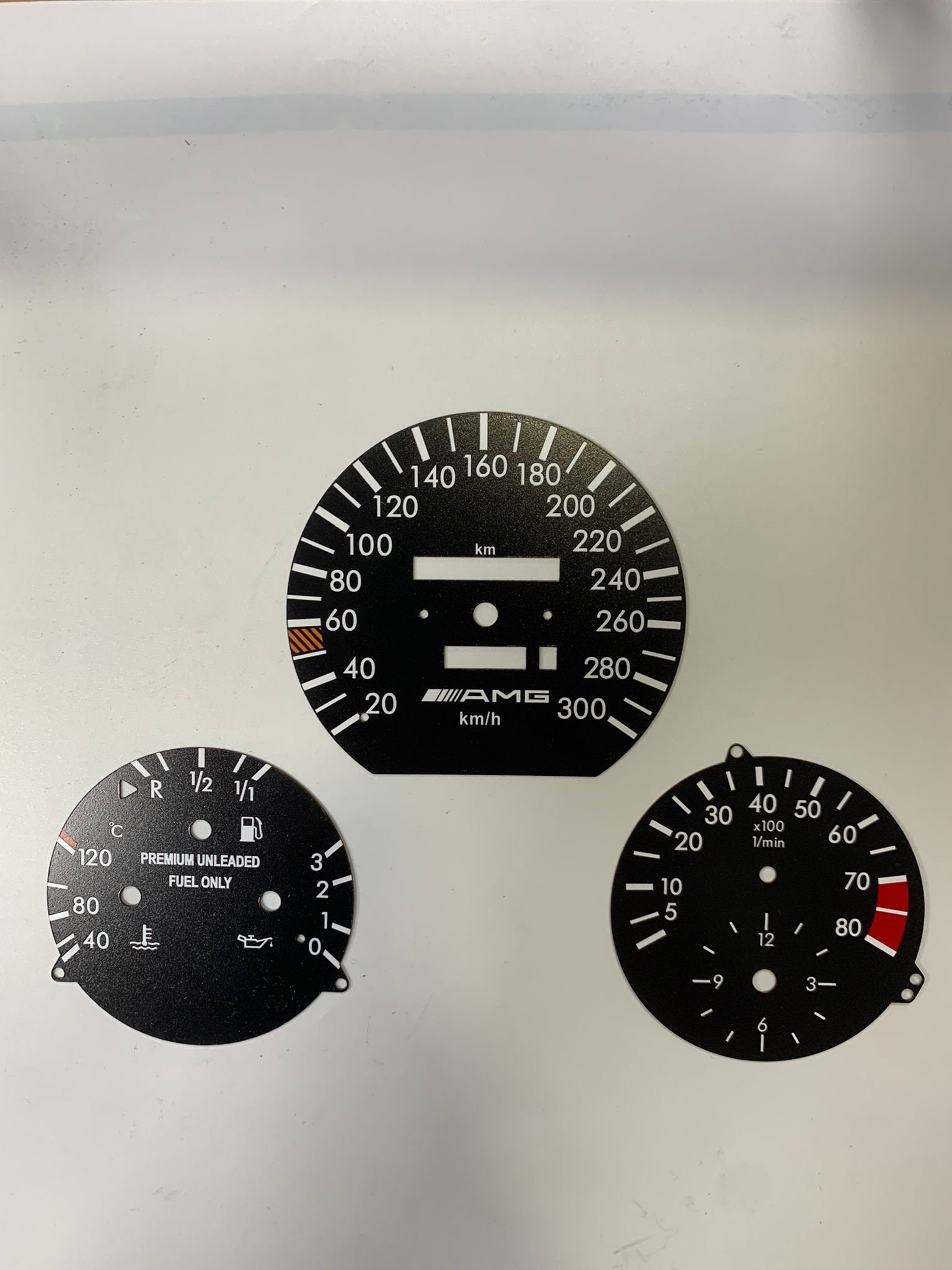 For Mercedes Benz W201 190 PVC INDICATOR DASBOARD Amg Style