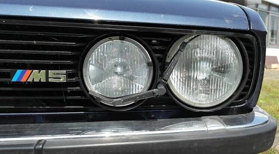BMW E28 レプリカヘッドライトワイパーアーム 取り付け済み M5 518i