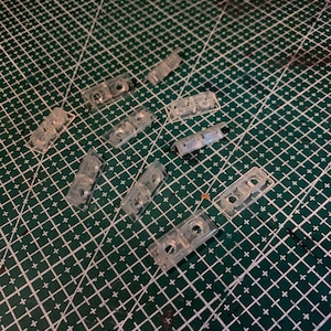 FOR MERCEDES BENZ 190s W201 W124 Clips Sacco Planking Side Part 10x A0089973981